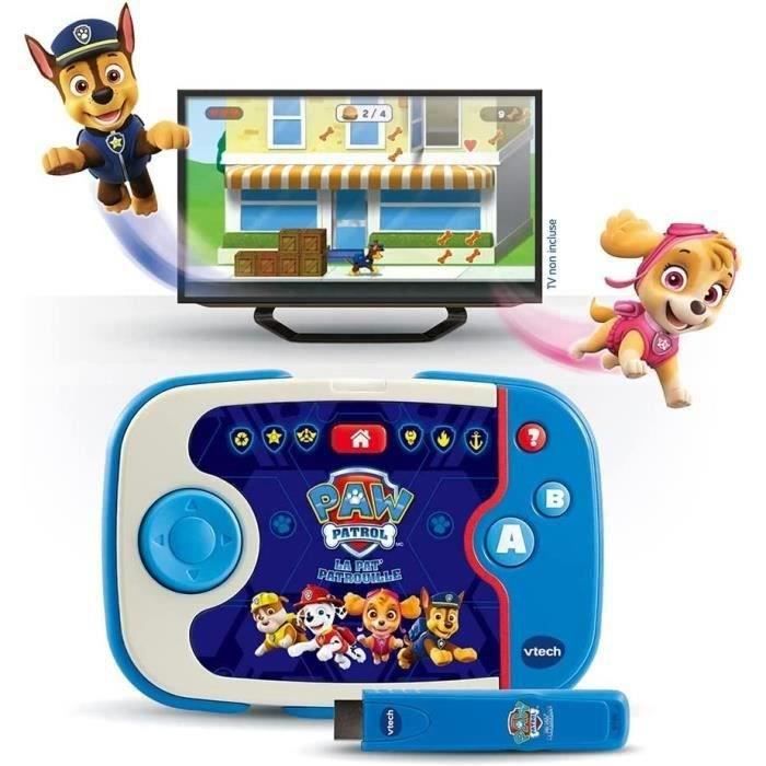 Vtech - pat patrouille - abc smile tv - ma première console tv éducative