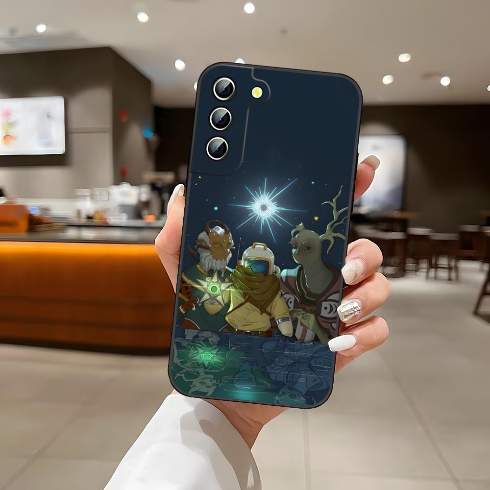 Outer Wilds Game Phone Case Back Cover for Samsung S24 Ultra S22 S23 S20 Fe S21 Plus Galaxy A54 A34 A24 A53 M54 Note 20
