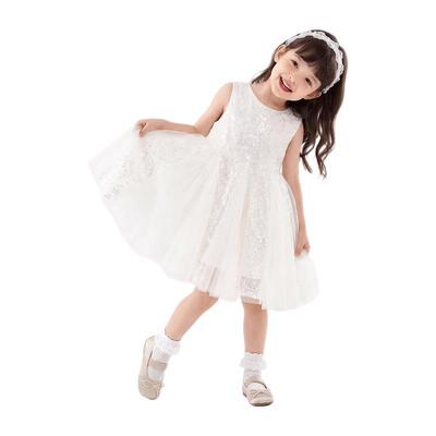 Toddler Girls' Summer Mesh Princess Gown