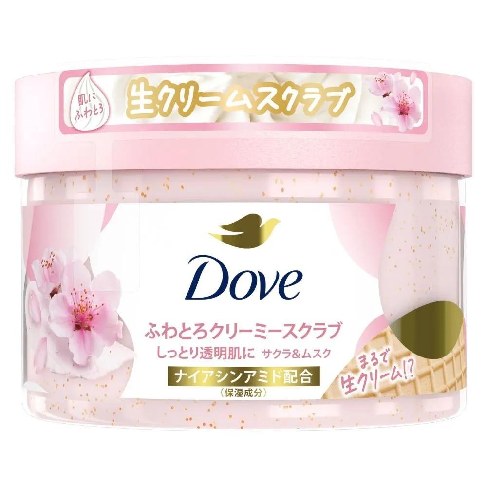 Dove Кремовый скраб для тела Сакура и Мускус 298 г Набор из 2 шт.