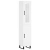 VidaXL Highboard White 34.5x34x180 Cm Engineered Wood 3199193