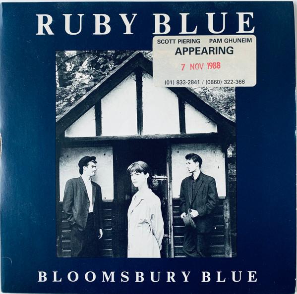 

7inch Record RUBY BLUE Bloomsbury Blue RF759 Red Flame 1988 UK Rock Used