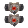 2 Pcs Rear Wheel Brake Cylinder 96574718 Drum Brake Cylinder Precise Control Replacement for OPEL