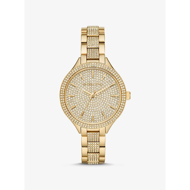

Часы Michael Kors MK3632 с паве, золотистого тона золотой