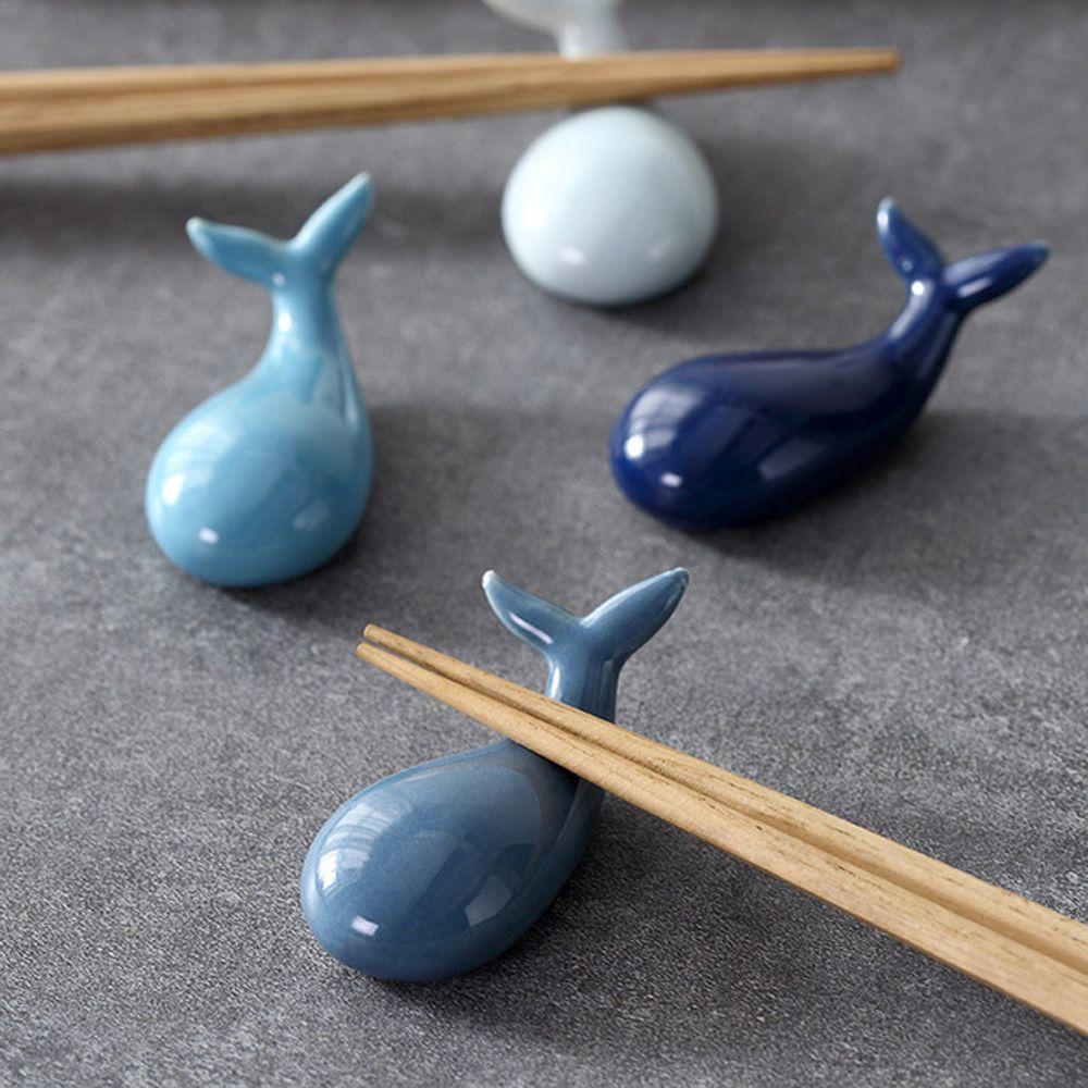 Whale Shape Home Decoration Hotel Kitchen Spoon Rack Tableware Chopsticks Stand Chopsticks Holder
