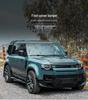 Land Rover New Defender Front Bumper Aerodynamic Kit: Lip, Corner Covers, & Fins