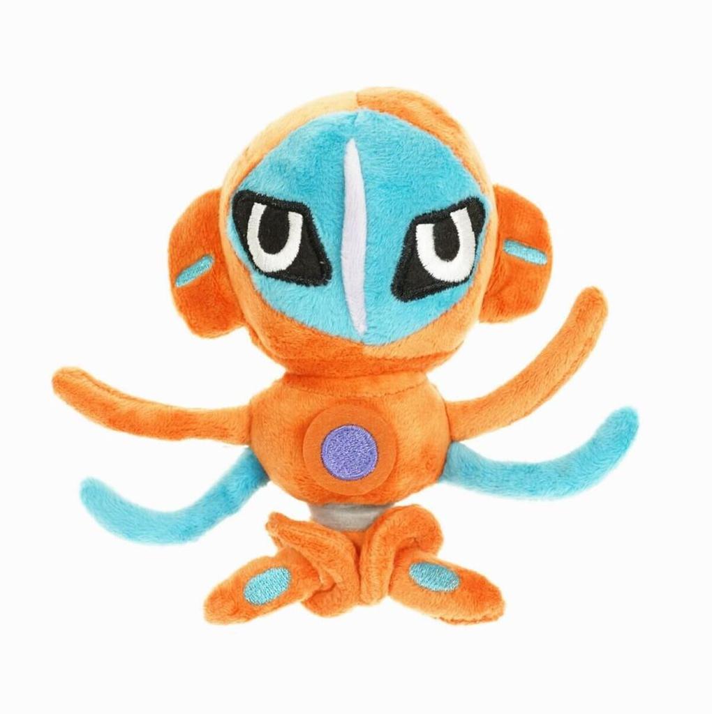 Muñeco de Peluche Deoxys de Anime de Dibujos Animados con Tejido de Pelo Corto para Coleccionistas y Niños