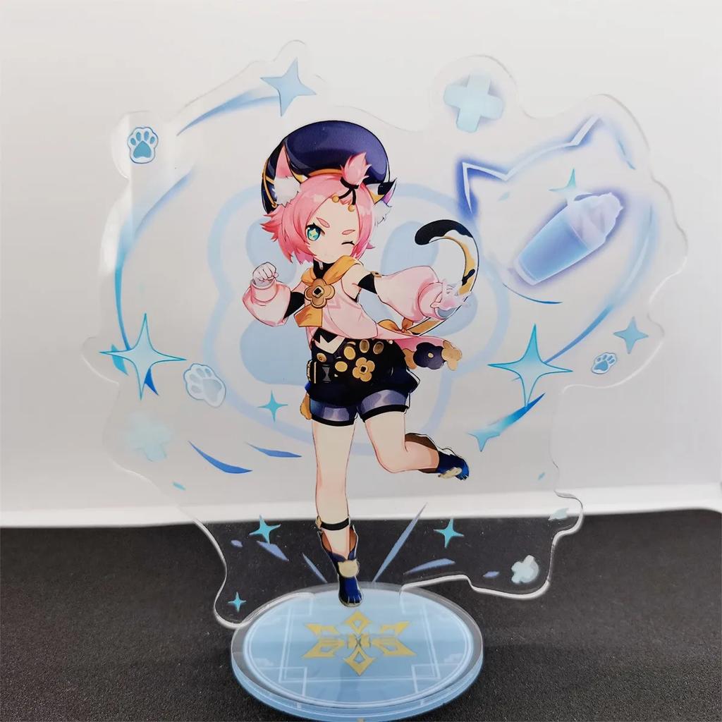 Anime Wanderer Faruzan Cyno Nahida Acrylic Stand Keychain Vertical Creative Desktop Ornament Game Accessories