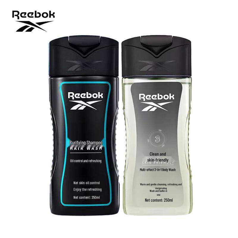 

Reebok Men s Sporty Shampoo & Shower Gel Set