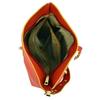 INKDICE Damenhandtasche für Damen(BZAR, Rot)