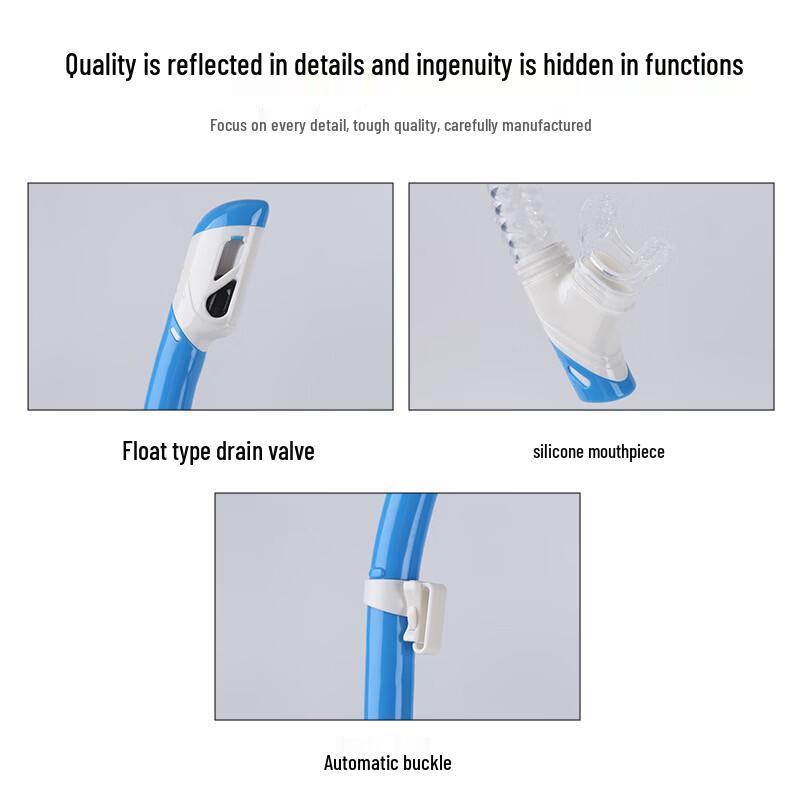 MDNG Kids Full Dry Snorkel Set