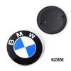 For BMW E46 E39 E38 E90 E60 F10 F30 Z3 Z4 X1 X3 Valve 74/82mm Auto Car Styling Emblem Badge Front Rear Trunk Logo Sticker NH8