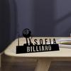 Custom Billiard Metal Sign – Personalized Name Plate for Game Room, Bar, Cafe & Club Wall Decor, Unique Gift for Billiard Coach