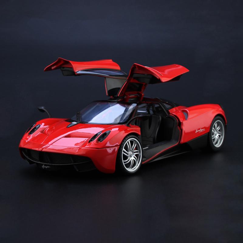 1:24 Pagani Huayra BC Alloy Sports Model Diecasts Metal Racing Super Car Vehicles Model Simulation Collection Childrens Toy Gift