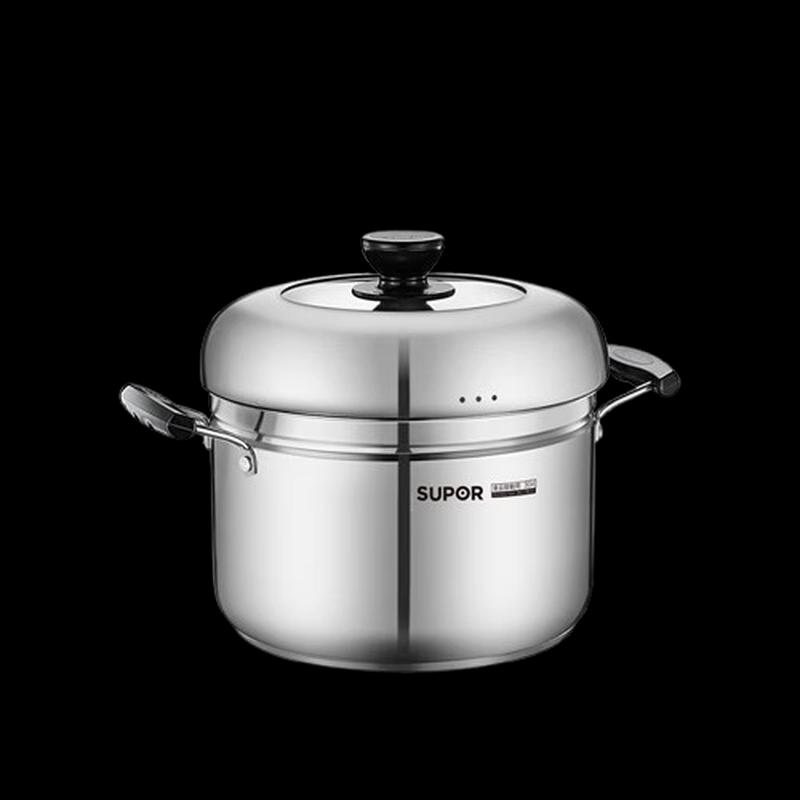 SUPOR 304 Stainless Steel 24cm Multi-Purpose Steamer
