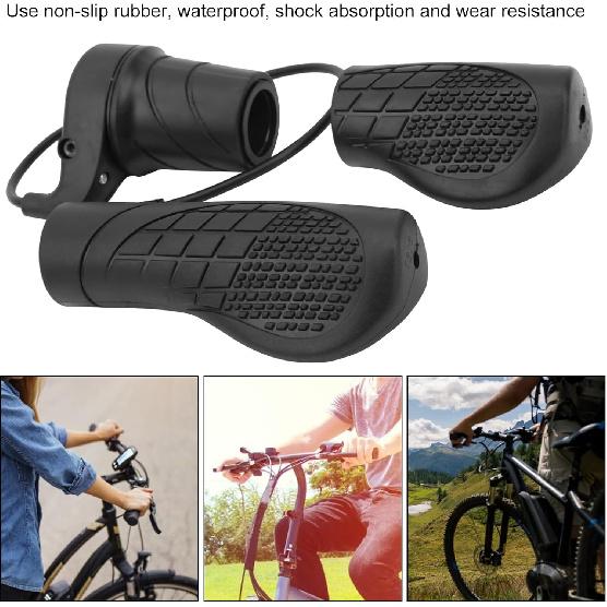 Half Throttle for EBIKE, Electric Speed Throttle Handlebar Grip Modified Thumb Throttle Part for Universal Mountain E Scooter