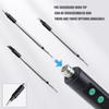 Rechargeable Cordless Soldering Iron With Accuracy Temperature Adjustment Quick Heat Up Interchangeable Tip Safe Overheat Protections Portable For DIY