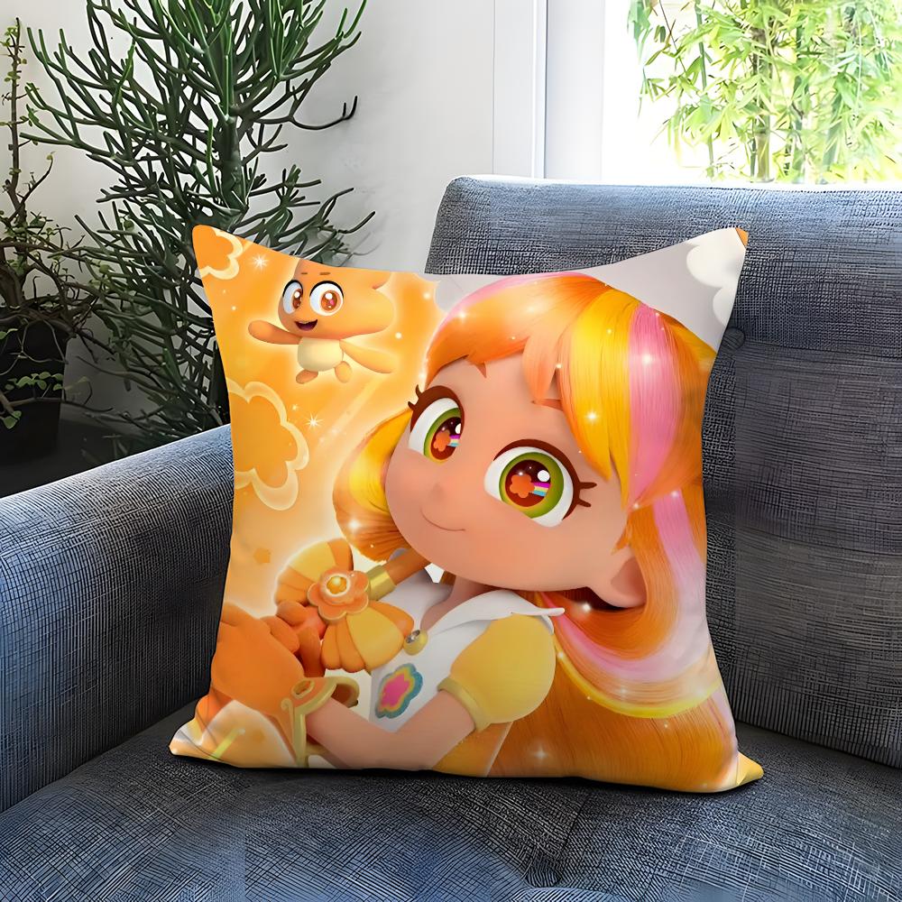 Popular R-RRainbow Bubblegem Cushion Cover Comfortable Reversible Pillow Cover Ideal for Car Sofa Bedroom & Beyond