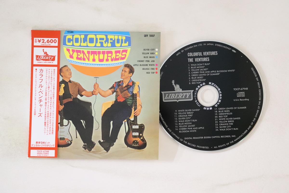 

CD VENTURES Colorful Ventures TOCP67948PROMO LIBERTY 2006 Japan Obi Rock Used