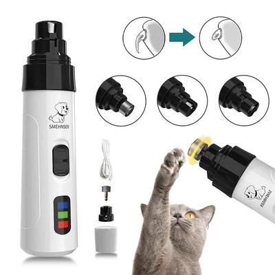 Elektrischer Hundenagel-Schleifer Welpen Katze Nagelknipser Professionelles Haustierpflege-Gadget Diamantbit Ersatzkopf Hundenagel-Trimmer