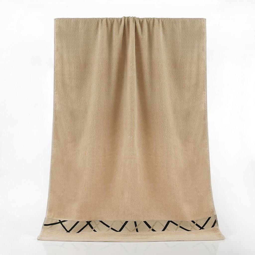 Extra Large Soft Cotton Bath Towel: Water-Absorbent Household Wrap for Adults - Ideal for Hotel, Salon, and Personal Use