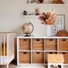 80Pieces Natural Dried Flowers Bouquet Home Decoration  Pampas Reeds Grass Rabbit Tails Bouquet Boho Home Arrangements
