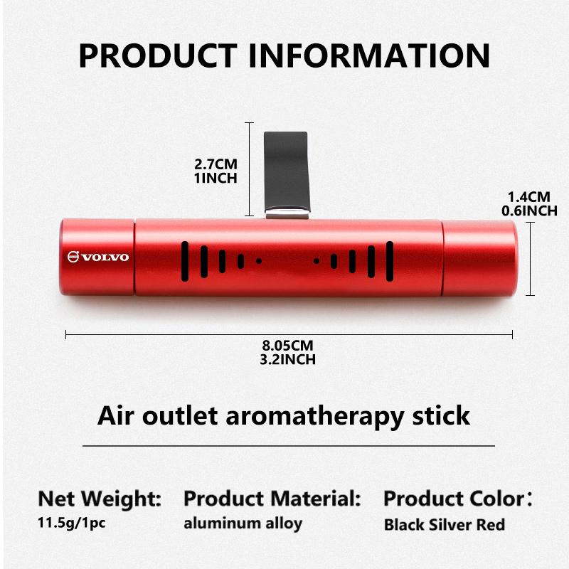 Juchq4 Car Air Freshener Outlet Air Vent Perfume Diffuser Aromatherapy For Volvo V60 V50 V40 S80 S60 S90 C40 XC40 V70 XC70 XC60 XC90