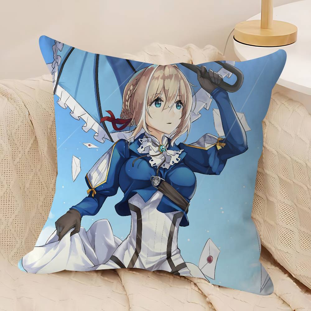 Novel V-Violet E-Evergardens Pillowcases Home Bedding Decorative Pillow Cover Wedding Super Soft Pillow Case