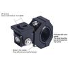 Universal Adjustable Motorcycle Headlight LED Spotlight Bracket Aluminum Mount Holder for Offroad Adventure Riding