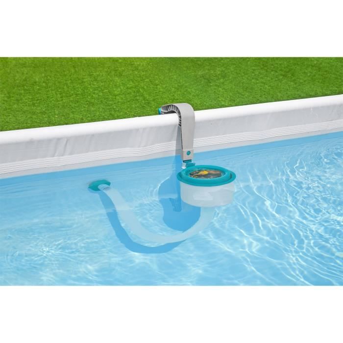 Skimmer de surface pour piscine - Bestway - avec accroche pour piscine hors sol