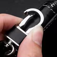 1PCS Genuine Leather Key Wallet Car Key Bag Multi Function Key Case For Toyota Yaris Hilux Prius Auris Supra Corolla Camry