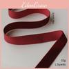 Christmas Ribbon Garland With Satin Fabric For Holiday Scene Decor And Tree Embellishment