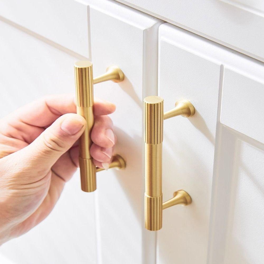 Nordic Style Cabinet Handles Bar Pull Furniture Knobs Hardware Fitting Dresser Hardware  Drawer