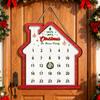 Christmas Countdown Calendar 2025 Advent Sign Party Decorations Countdown Calendar Christmas Decorations For Party Wall Door