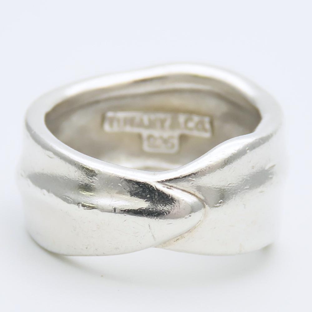 TIFFANY&Co. Ring Blatt EU#50.5 Silber925 8.37g Silberschmuck