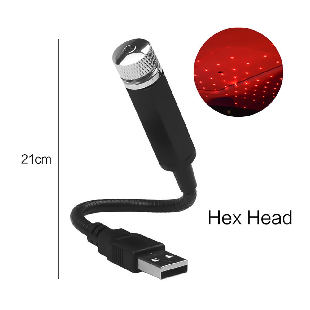

Романтический светодиодный ночник со звездным небом, USB-светильник на крышу автомобиля, звездный свет, проектор, регулируемая атмосфера, галактическая лампа для декора потолка комнаты