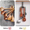 1/2Pcs Kitchen Hook Multifunctional Hook 360 Degree Swivel Rack Bathroom Wall Door Hook Bracket And Storage Spoon Rack Accessory