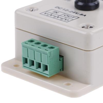1 Stück 12V-24V 8A PIR Sensor LED Streifenlicht Schalter Dimmer Helligkeitsregler