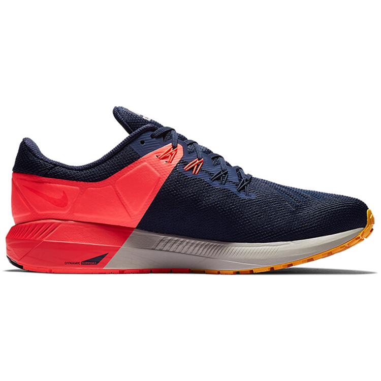 New Nike Air Zoom Structure 22 'Blackened Blue Orange Peel' AA1636-400