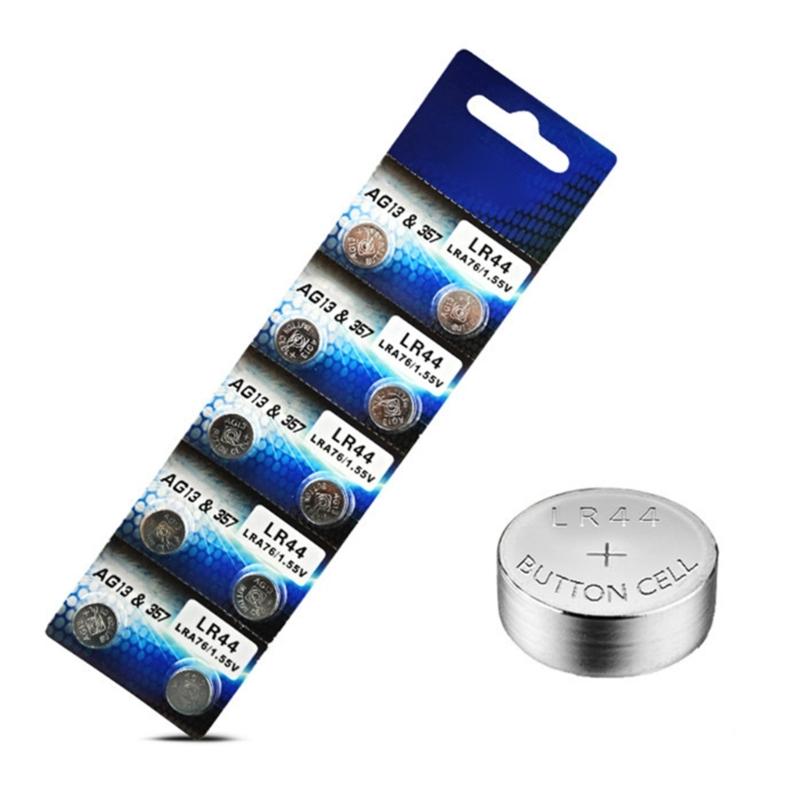 Pack Of 10 AG0/LR521 AG1/LR621 AG3/LR41 AG4/LR626 AG13/LR144 AG10 Alkaline Button Battery 1.55VCoin Cell For Electronics