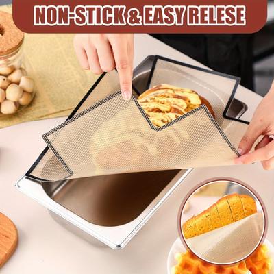 1/3pcs Silicone Loaf Pan Liners Non-Stick Baking Mat Food Grade Reusable Bread Pans with Anti-Slip Edge Homemade Baking Accessoy