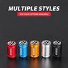 Fashion Aluminum Car Tire Valve Cap Tyre Gas Nozzle Cover Valve Dustproof For VW Volkswagen Jetta MK5 Golf Passat 3B7 601 171