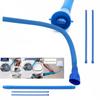 Plastic Vacuum Cleaner Extension Tube Long Reach Long Flat Tube  Vacuum Cleaner Accessories