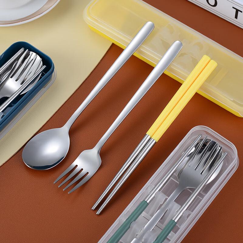 Abay 304 Stainless Steel Portable Cutlery Set