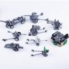 Military Scene Soldier Figure Weapon Anti-Tank Gun Artillery Small Particle Building Block Toy