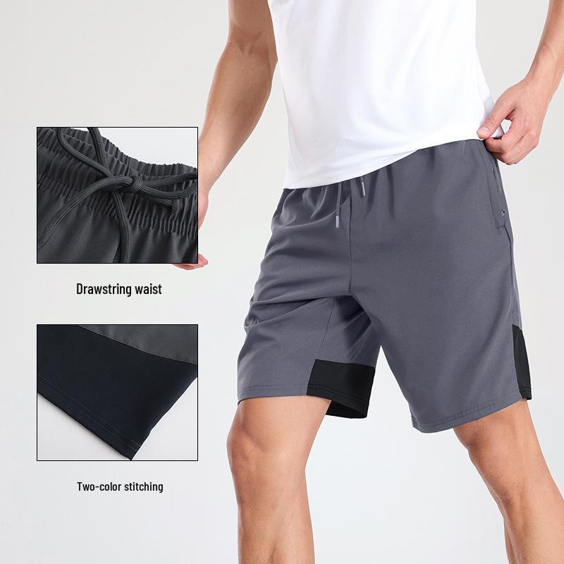 Men's Quick-Dry Basketball & Running Shorts - Breathable, Casual, Loose Fit