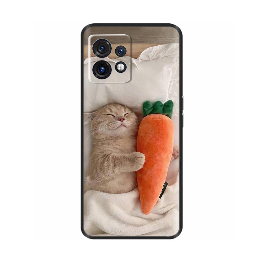 For Motorola Edge 40 Pro Phone Case Lovely Heart Soft Liquid Silicone Back Cover For Motorola Edge 40 Edge40 Neo Fundas Shells