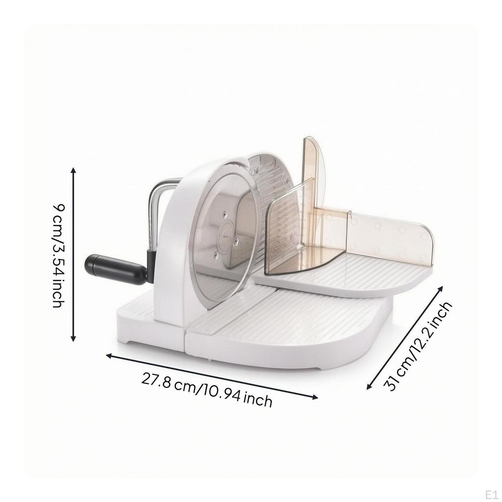 Bread Slicer with Hand Crank Stainless Steel Manual Countertop Loaf Cutter for Home
