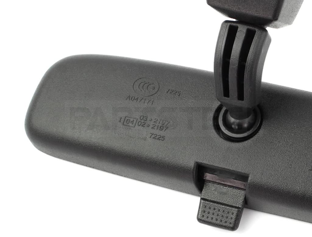 MOTOR POWER Honda Universal Replacement Rearview Mirror 7225, Compatible with OEM Parts, Anti-Glare, Rearview Mirror, Inner Mirror / 147-328