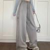 Casual Pants Women Moisture Wicking Wide Leg  Color Block Lace Long Pants Sporty for Trendy Outfits
